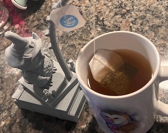 Grúa de té del búho mago