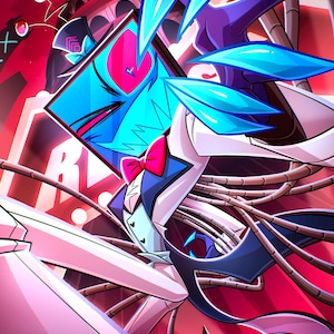 Hazbin Hotel Hell Will Rise Druck 8,5 &quot;x 11&quot;&quot;