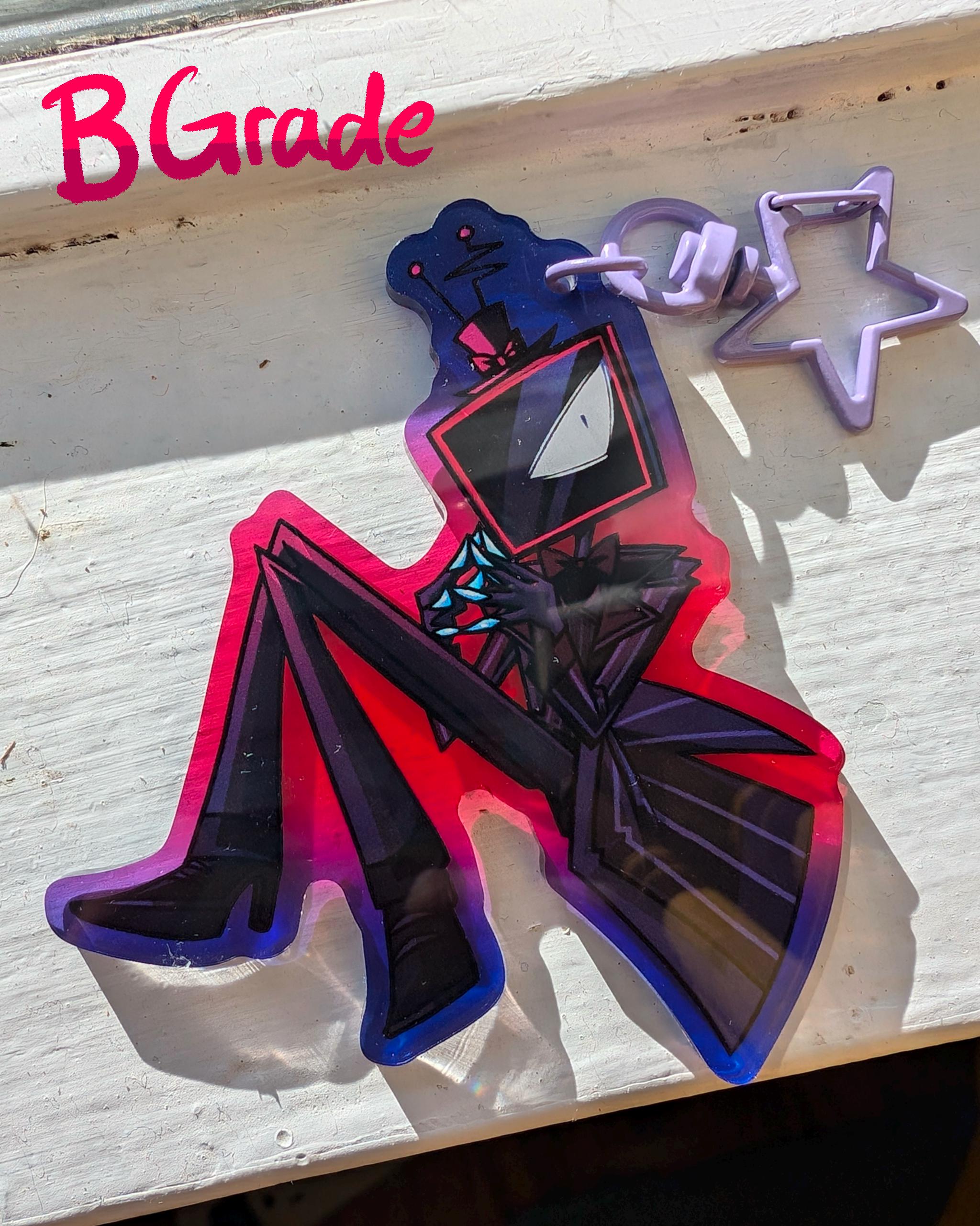 Dark Mode Vox Double Sided Acrylic Charm - Etsy