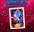 PREORDER | Hazbin Hotel FAN CARD Radiostatic Bottomest Bitch