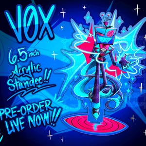 PREORDER | Hazbin Hotel Vox Acrylic Standee