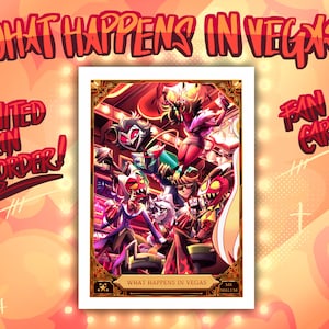 Hazbin hotel trading cards - Etsy 日本