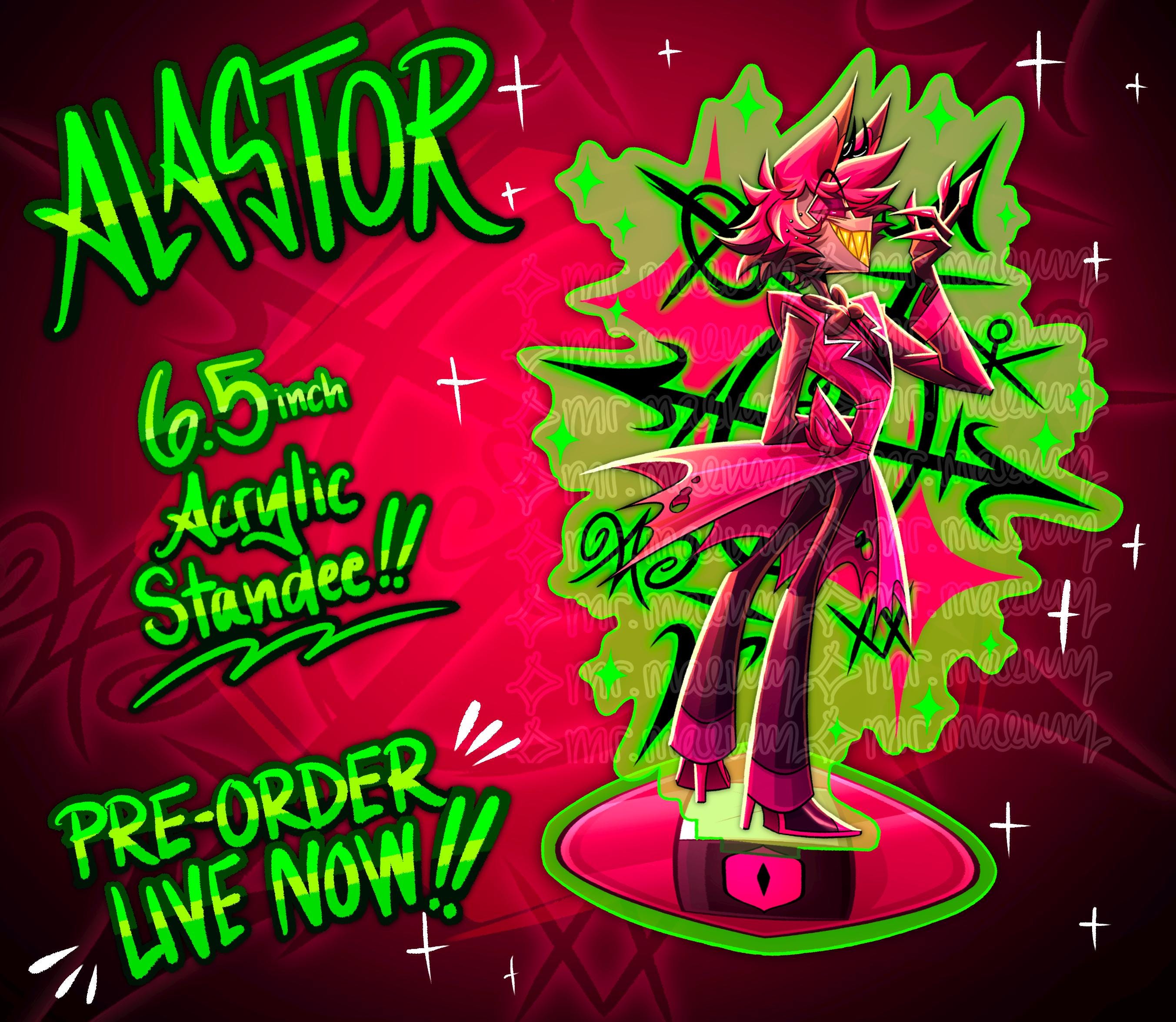 Hazbin Hotel Alastor Acrylic Standee - Etsy