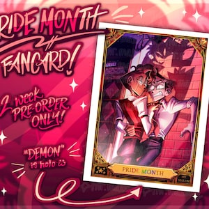 Hazbin hotel trading cards - Etsy 日本