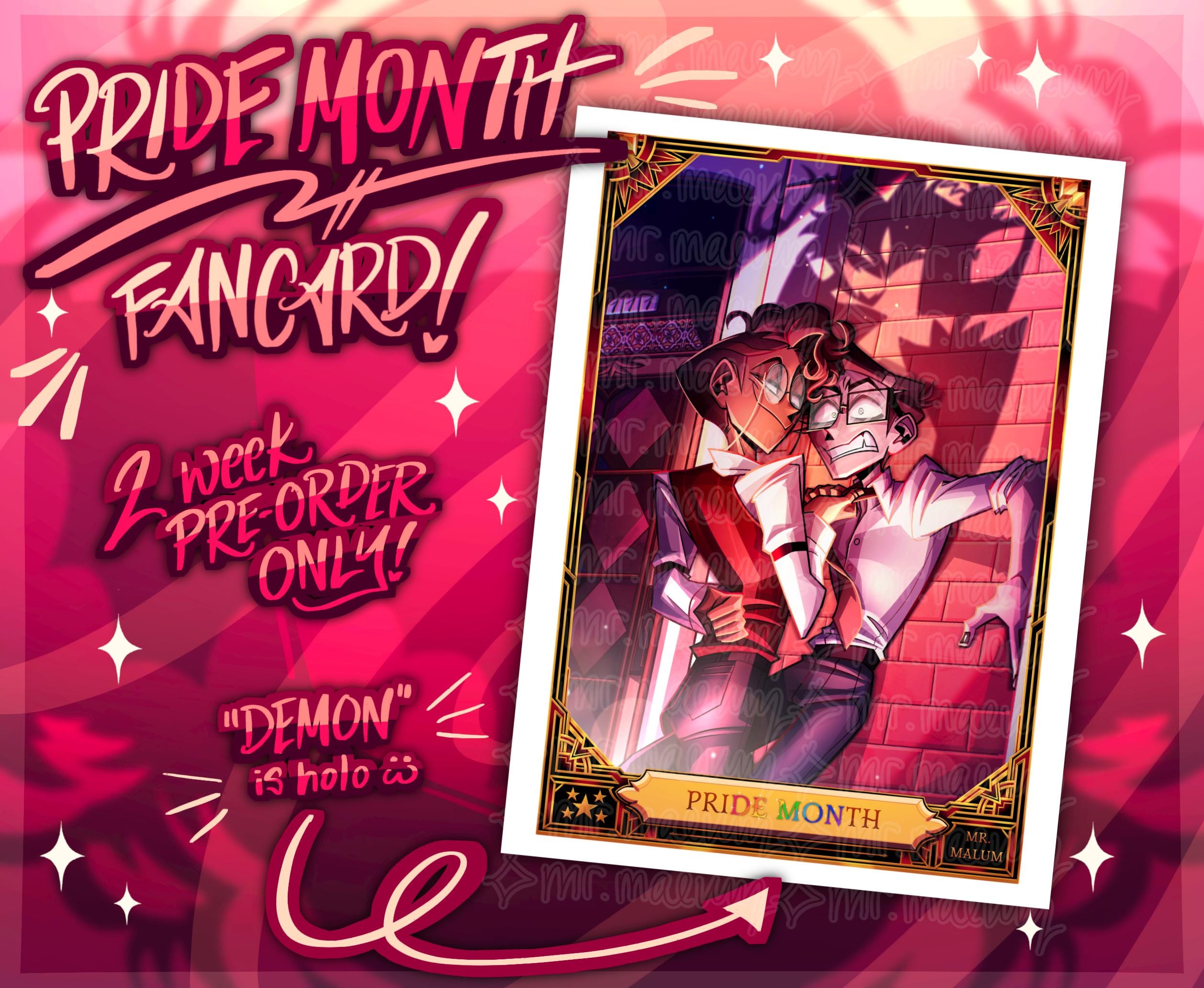 Hazbin hotel trading cards - Etsy 日本