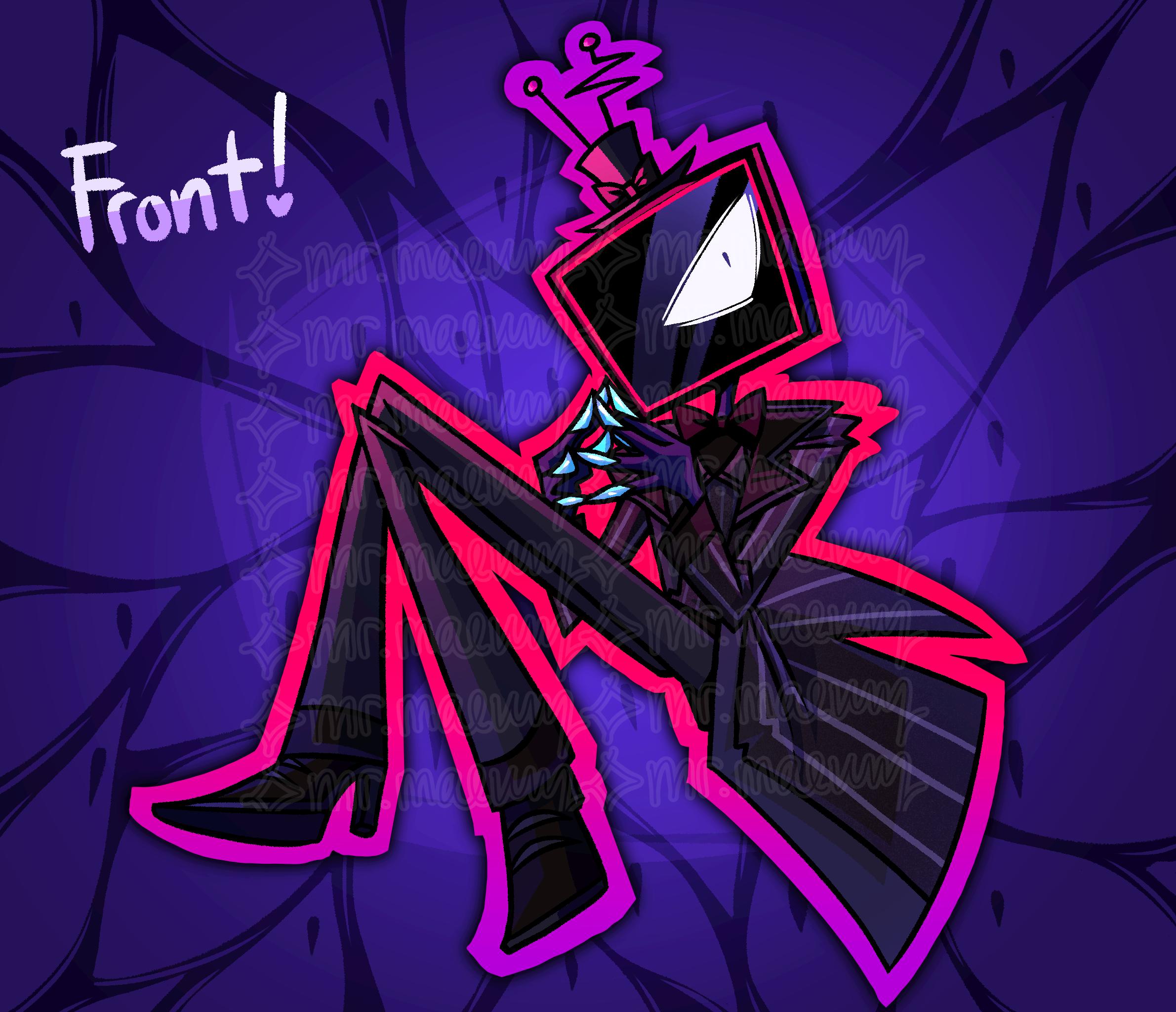 Dark Mode Vox Double Sided Acrylic Charm - Etsy