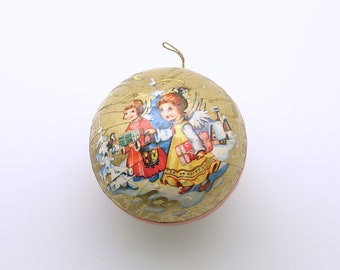 Vintage Christmas Ornament Angels Western Germany