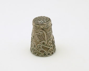 Vintage Thimble Sterling