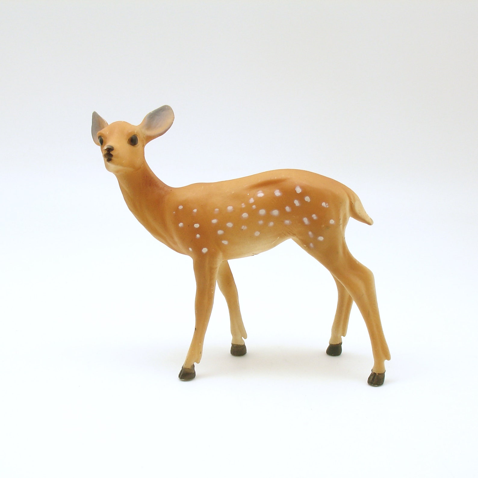 Vintage Deer Figurine Fawn Figurine Christmas Decoration Etsy