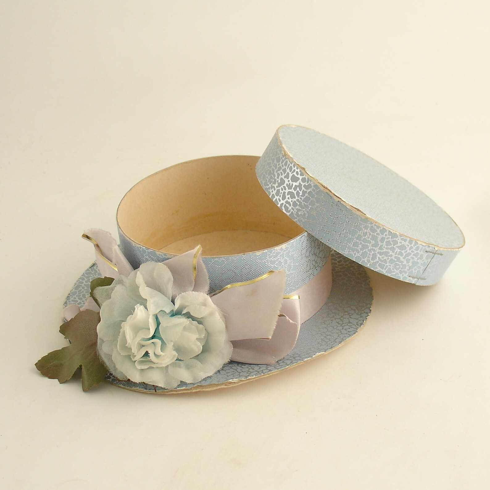 Vintage Candy Container Box Easter Hat Etsy