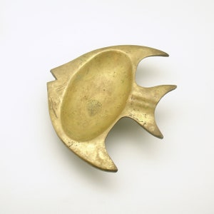 Vintage Metal Fish Mid Century