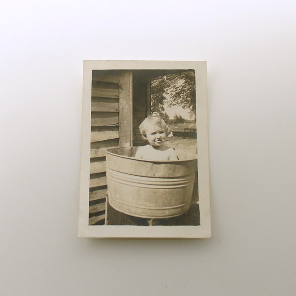 Antique Baby Tub Etsy