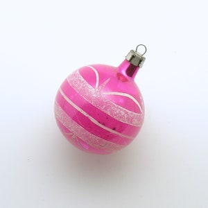 Vintage Christmas Decoration Glass Ornament