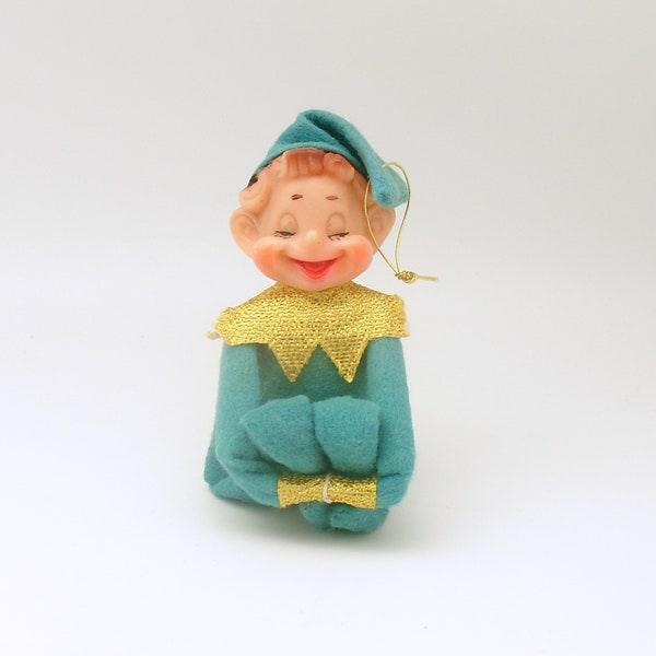 Vintage Christmas Pixie Kneehugger Ornament