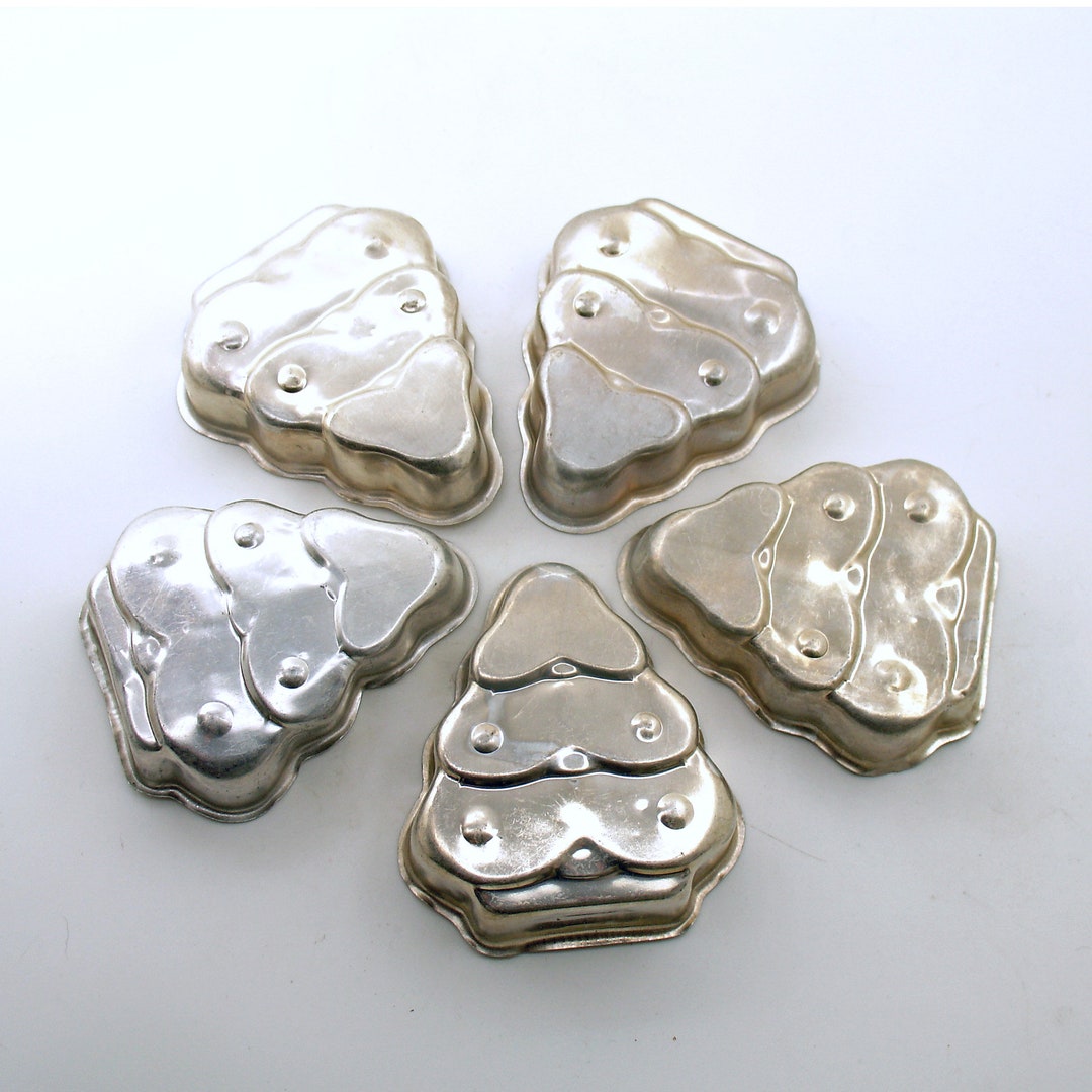 Vintage Christmas Tree Molds Metal Molds Christmas Decoration Etsy