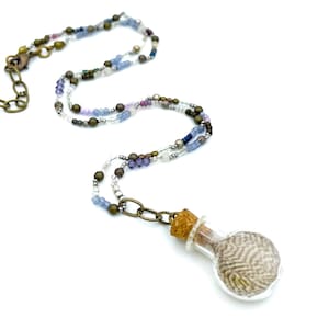 Specimen Necklace - Delicate Feather