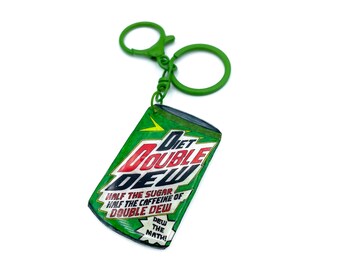 Diet Double Dew Keychain Purse Clip South Park Inspired