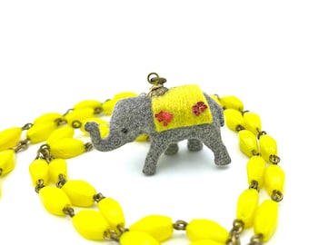 Misfit Toys Elephant Necklace