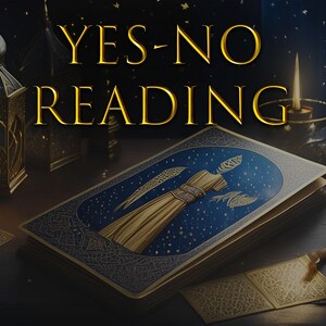 Lectura de cartas del Tarot Sí/No, Adivinación, Oferta de lanzamiento, PDF imprimible