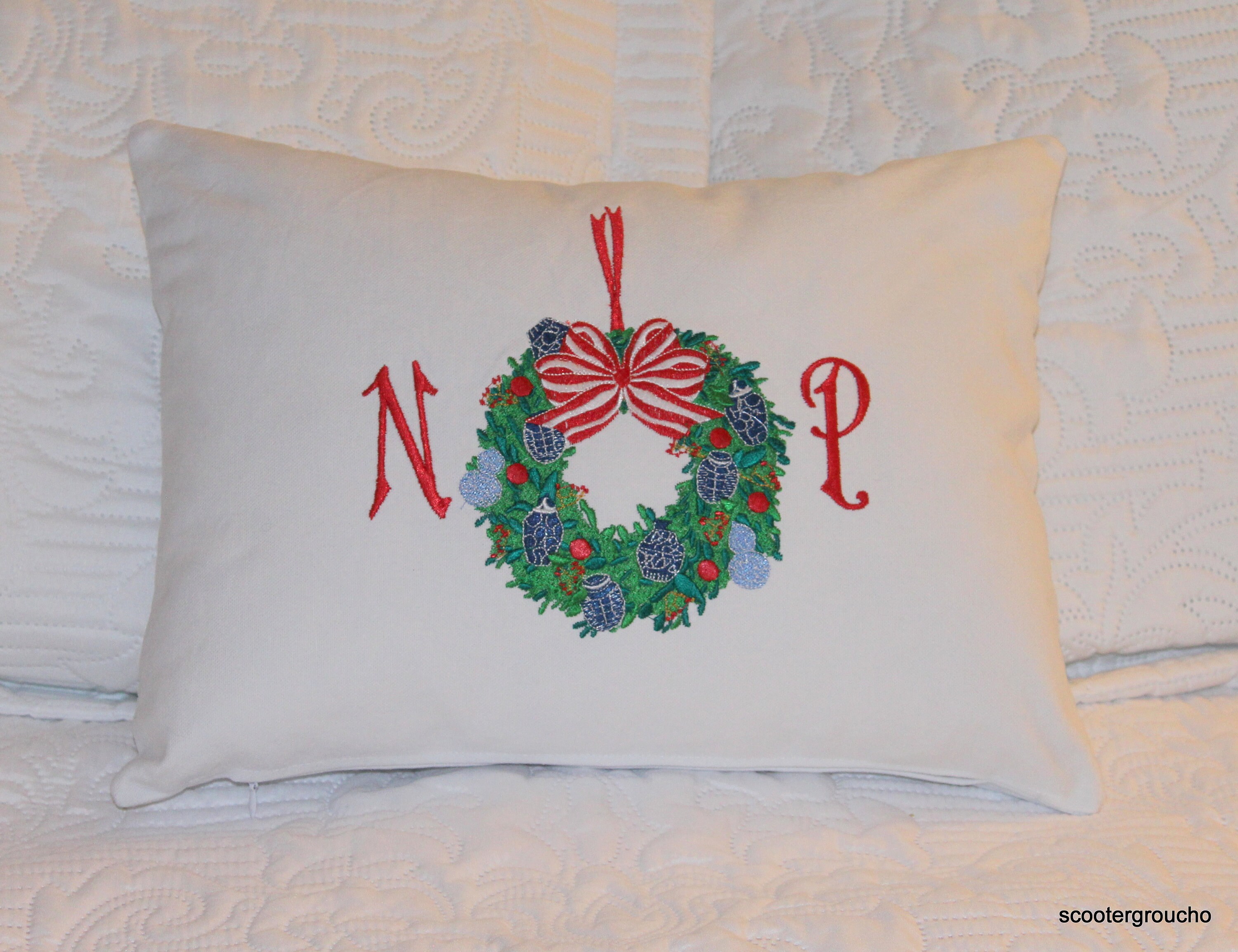 I'm Dreaming of a white Christmas #10 Pillow Cover 17x17 inch