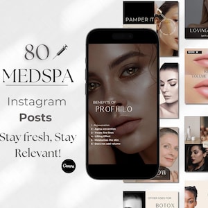 Medspa Social Media, Botox and Filler Instagram Template, Skincare Social Media Post, Aesthetic Nurse, Nurse Injector Template, Aesthetic