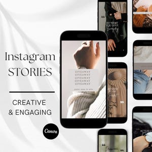Historias estéticas de Instagram / Historias de IG / Historias de redes sociales / Historias boho para Instagram / Historias neutrales de IG