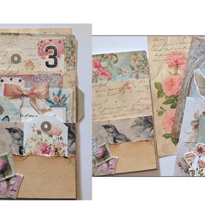 Scripture Loaded File Folder Printable Ephemera Kit Birds Pocket Bible ...