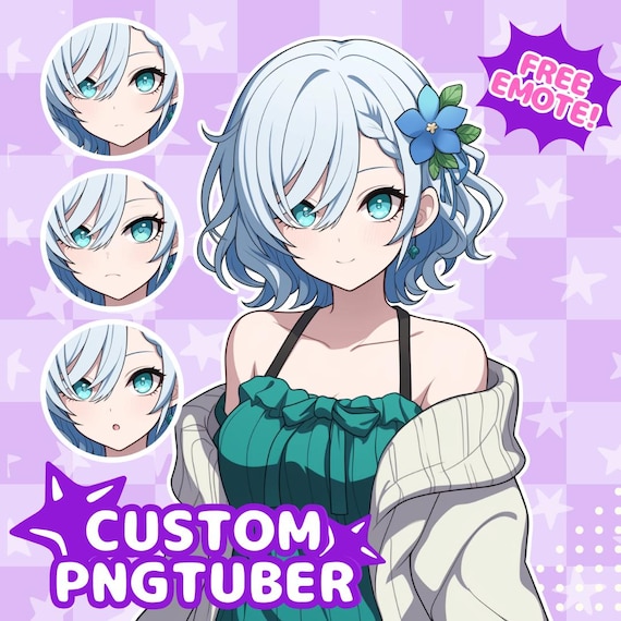 Custom PNGtuber for Streams - PNGtuber Model