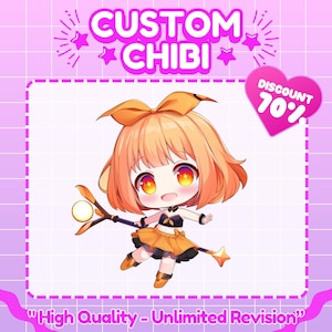 COMMISSIE AANGEPASTE CHIBI | Chibi-personage, Chibi-fanart, aangepaste Chibi-anime, origineel personage, Chibi-animestijl, Chibi-emotes, Chibi pfp