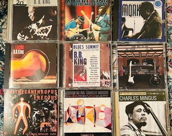 Vintage Jazz & Blues Music CDs