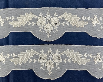 antique lace trim appliques heirloom 1900s 12 pieces