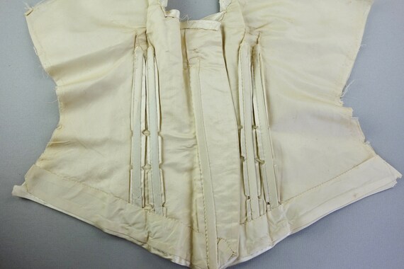 Antique dress bodice remnant silk button down briโฆ - image 10