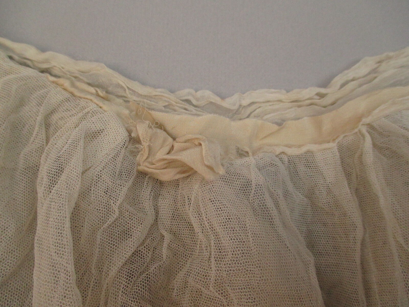 Antique Triple Tiered Net Ruffle - Etsy
