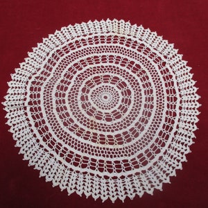 Antique large Lace Doily