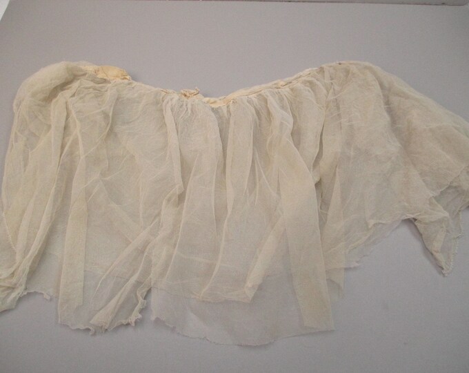 Antique Triple Tiered Net Ruffle - Etsy