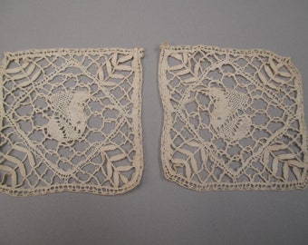 Antique  set of doilies 2 pc