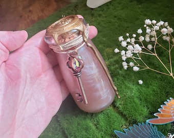 The Mist King's Love Potion | Fae Dungeons and Dragons Potion Bottle Witchy Apothecary Elixir Decor | Romantasy Bookshelf Decor Fantasy Prop