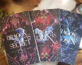SIGNED PAPERBACK SET: The Everwinter Paperback Bundle | Dragon Romance Sword and Sorcery Fantasy Romantasy Series