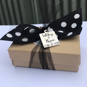 ADD a custom stainless steel charm to BUTTONIT package, wedding, anniversary, bridal shower, birthday, milestone birthday, bride groom, I do