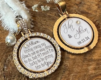 Daughter in law gift, Wedding bouquet, wedding bouquet charm, bridal bouquet charm, something blue, daughter in law wedding gift, bride gift