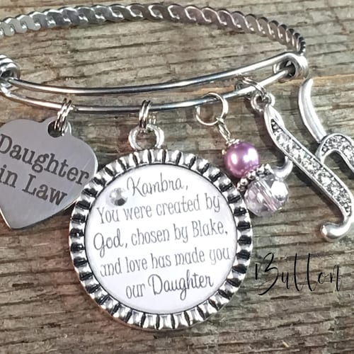 Future Daughter in Law Gift Wedding Bouquet Charm Giving Etsy Canada