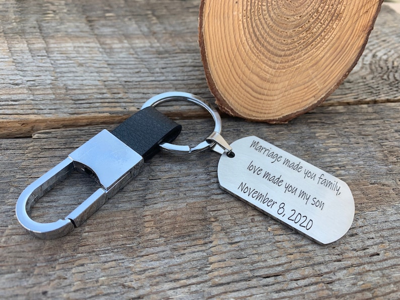Son in law Wedding gift Son gift gifts for him custom key Etsy