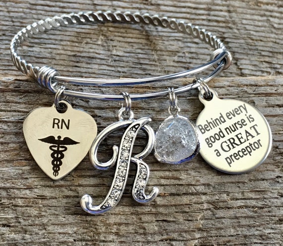 clinical instructor gift Nurse graduation gift NP Nurse preceptor gift RN jewelry Nurse thank you gift PRECEPTOR nursing gift BSN Inspirational