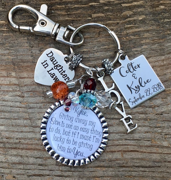 Future daughter in law gift Bridal bouquet charm bridal shower gift ...