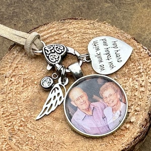 Wedding bouquet charm, wedding bouquet charm with photo, wedding bouquet charm memorial, BRIDAL bouquet photo charm, bride gift, daughter