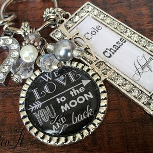 Personalized Grandma Gift, MOM Gift, Mother's Day Gift, GRANDMA Jewelry ...