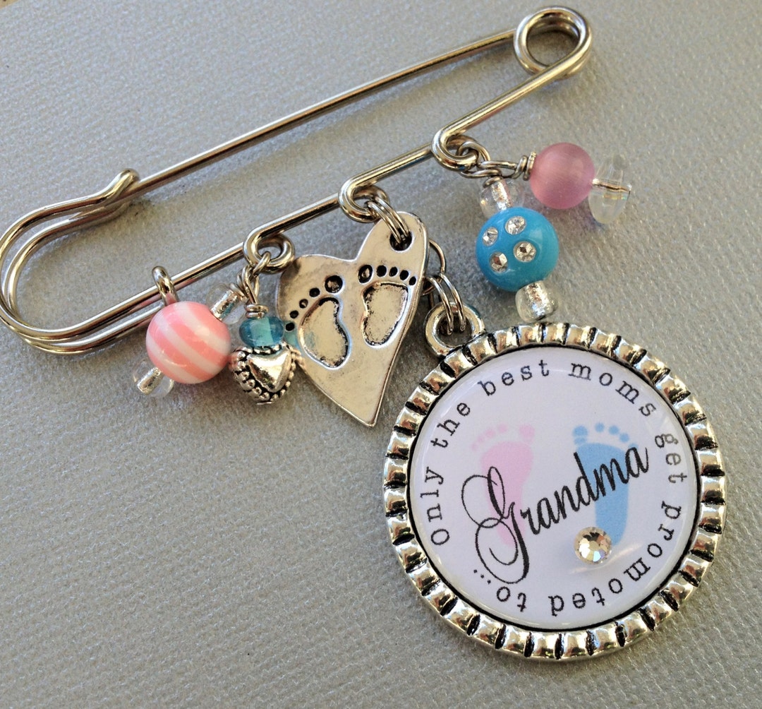 Grandma to Be Pin, Mom to Be Pin, Aunt to Be PERSONALIZED Pin, Baby ...