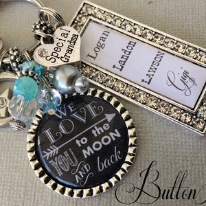 Personalized Grandma Gift, MOM Gift, Mother's Day Gift, GRANDMA Jewelry ...