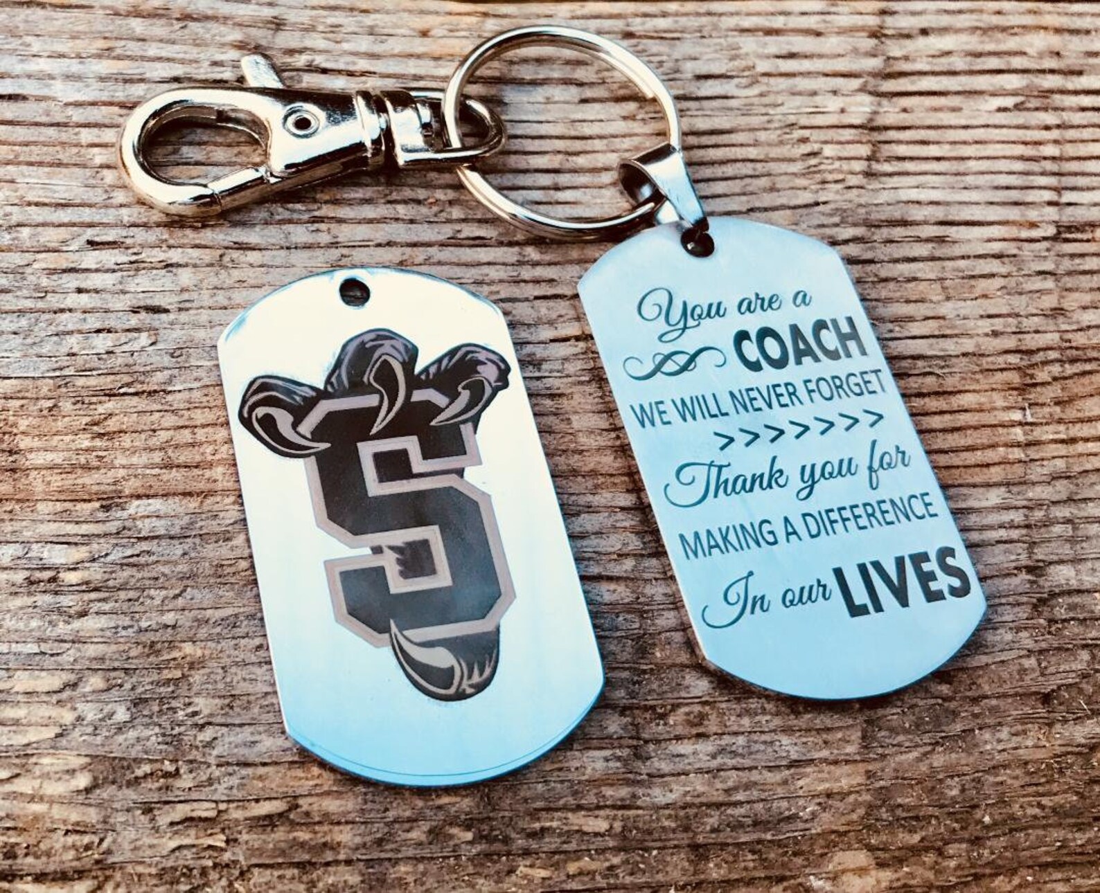 Coach gift Teacher gift male gift Handwriting handwritten | Etsy