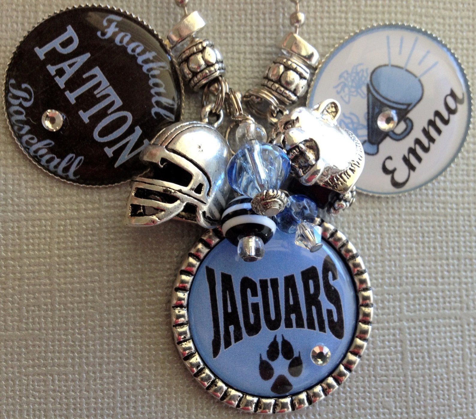 Sports Mom Necklace Personalized Custom Sports Jewelry Etsy
